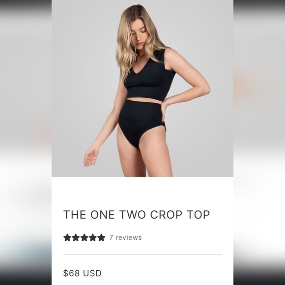 EPOQUE EVOLUTION - One Two Crop Top NWOT - Picture 5 of 5